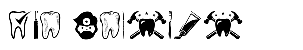 The Dentist font preview